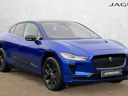 Caesium blue metallic Used 2022 Jaguar I-Pace SUV | £28,000 (Expensive)