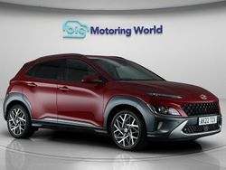 Red Used 2022 Hyundai Kona Premium SUV | £15,419 (Fair price)