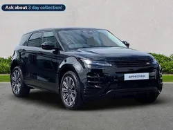 Black Used 2025 Land Rover Range Rover evoque HSE Dynamic Estate | £43,736