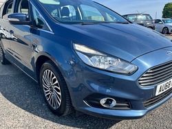 Blue Used 2018 Ford S-MAX Titanium MPV | £13,995 (Fair price)