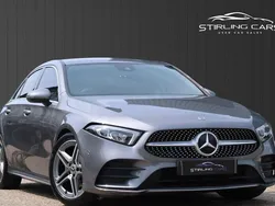 Grey Used 2019 Mercedes A180 AMG line Sedan | £16,489 (Fair price)