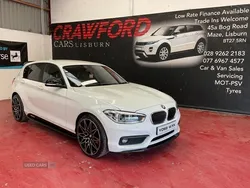 White Used 2018 BMW 116 M Performance Hatchback | £10,995 (Expensive)