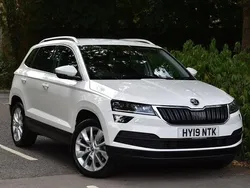 White Used 2019 Skoda Karoq SE L SUV | £16,490 (Good price)
