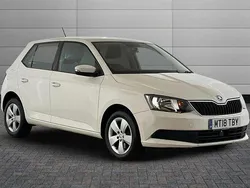 White Used 2018 Skoda Fabia SE Hatchback | £6,899 (Good price)