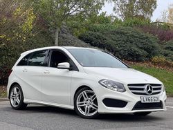 White Used 2015 Mercedes B200 AMG line MPV | £8,095 (Fair price)