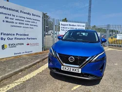 Blue Used 2022 Nissan Qashqai Acenta Premium SUV | £17,695 (Fair price)