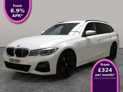 White Used 2020 BMW 320 M Sport Estate | £21,284 (Fair price)