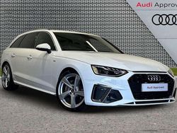 White Used 2023 Audi A4 S-Line Estate | £27,995 (A bit pricey)