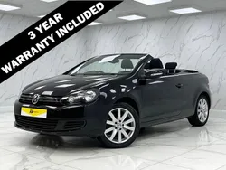 Black Used 2012 VW Golf Cabriolet SE Cabriolet | £5,295 (Fair price)