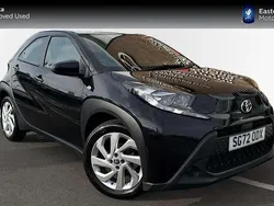 Black Used 2022 Toyota Aygo PURE Hatchback | £12,499 (A bit pricey)