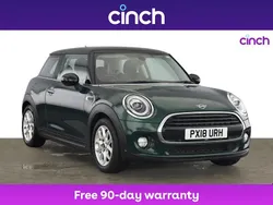 Green Used 2018 Mini Cooper Hatch Hatchback | £13,249 (Fair price)