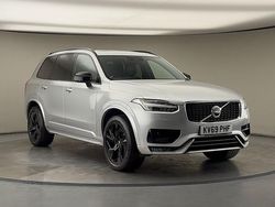 Bright silver Used 2019 Volvo XC90 R-Design SUV | £31,650 (Fair price)