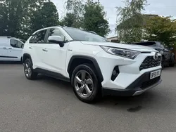 White Used 2019 Toyota RAV4 Hybrid SUV | £14,250