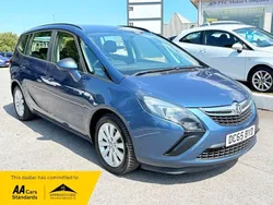 Blue Used 2015 Vauxhall Zafira Design Edition MPV | £6,295 (Fair price)
