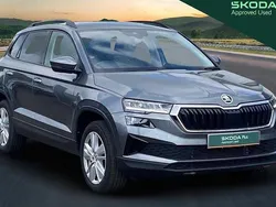 Graphite grey metallic Used 2024 Skoda Karoq SE L SUV | £23,249 (Fair price)