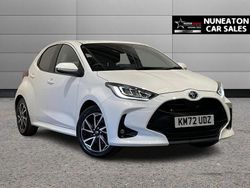 White Used 2022 Toyota Yaris Hybrid Design Hatchback | £16,000 (Good price)