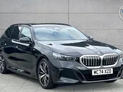 Black Used 2025 BMW 530e M Sport Estate | £46,985