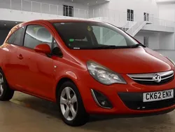Red Used 2012 Vauxhall Corsa Hatchback | £1,195 (Good price)