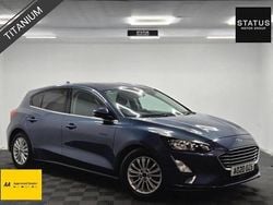Blue Used 2020 Ford Focus Titanium Hatchback | £8,495 (Good price)