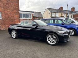 Black Used 2016 BMW 218 Comfort Edition Cabriolet | £8,695 (Super price)