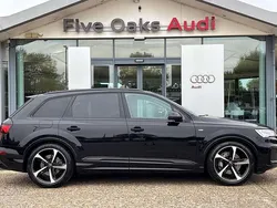 Black Used 2023 Audi Q7 Black Edition SUV | £50,490 (A bit pricey)