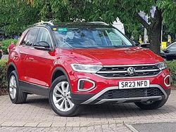 Red Used 2023 VW T-Roc Style SUV | £23,998 (Fair price)