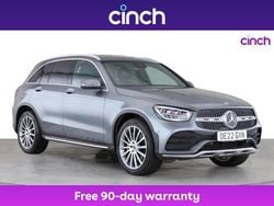 Grey Used 2022 Mercedes GLC300 AMG Line Premium SUV | £27,299 (Good price)