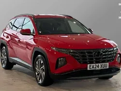 Red Used 2024 Hyundai Tucson Premium SUV | £23,224 (Fair price)