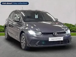 Grey Used 2024 VW Polo Life Hatchback | £17,639 (Good price)