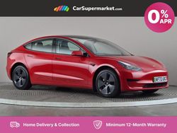 Red Used 2022 Tesla Model 3 RWD Sedan | £28,197