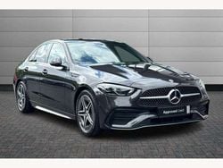 Grey Used 2024 Mercedes C200 AMG line Sedan | £32,490 (Fair price)