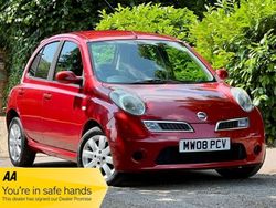 Red Used 2008 Nissan Micra Acenta+ Hatchback | £3,790 (Fair price)