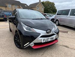 Black Used 2017 Toyota Aygo x-press Hatchback | £8,540 (Fair price)