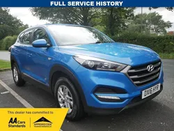 Blue Used 2016 Hyundai Tucson SUV | £6,199 (Fair price)