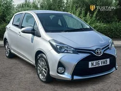 Silver Used 2016 Toyota Yaris Hatchback | £8,499 (Fair price)