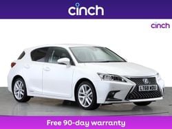 White Used 2018 Lexus CT200h Luxury Line Hatchback | £13,549 (Fair price)