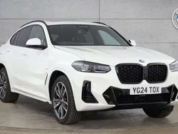 White Used 2024 BMW X4 M Sport SUV | £50,888 (Good price)