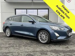 Blue Used 2020 Ford Focus Titanium X Estate | £9,195 (Good price)