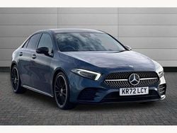 Blue Used 2022 Mercedes A200 AMG Line Premium Plus Sedan | £26,490 (Expensive)