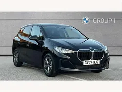 Black sapphire metallic paint Used 2025 BMW 225 Sport Line Hatchback | £27,750 (Fair price)