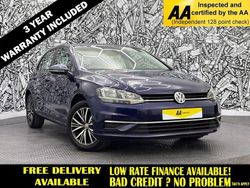 Blue Used 2019 VW Golf VII SE Hatchback | £13,000 (Fair price)