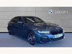 Blue Used 2023 BMW 530e M Sport Sedan | £29,950 (Good price)