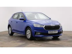 Energy blue Used 2023 Skoda Fabia Comfort Hatchback | £15,778 (Fair price)