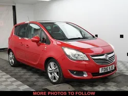 Red Used 2016 Vauxhall Meriva MPV | £3,490 (Fair price)