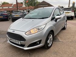 Silver Used 2013 Ford Fiesta Zetec Hatchback | £5,250 (Fair price)