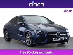Blue Used 2020 Mercedes CLA200 AMG Line Premium Coupe | £21,399 (Fair price)