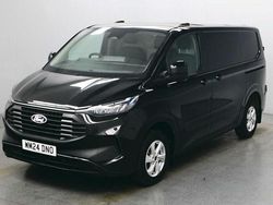 Black Used 2024 Ford Transit Custom Limited Van | £22,990 (Good price)