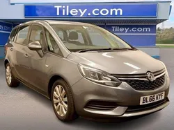 Grey Used 2016 Vauxhall Zafira Tourer Design Edition MPV | £5,490 (Fair price)