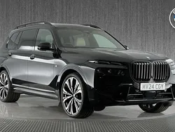 Black Used 2024 BMW X7 M Sport SUV | £73,499 (Fair price)