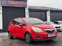 Red Used 2013 Vauxhall Meriva MPV | £4,495 (Expensive)